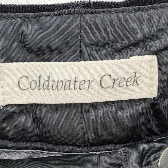 Coldwater Creek Women's Whisper Corduroy Bootcut Leg Natural Waist Trouser - 12P - Picture 3 of 10